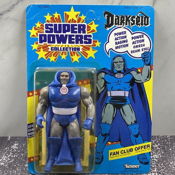 Vtg 1985 DC Super Powers MOC" Darkseid Action Figure Unpunched Kenner Protector - Picture 2 of 5